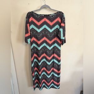 Karin Stevens knit dress women’s size L